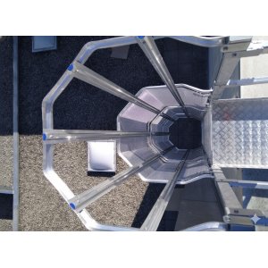 Sicherheitszustieg zu Fixleiter