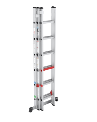 Echelle coulissante Echamatec à mains 3 plans