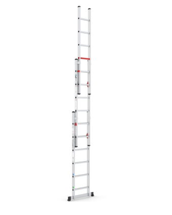 Echelle coulissante Echamatec à mains 3 plans